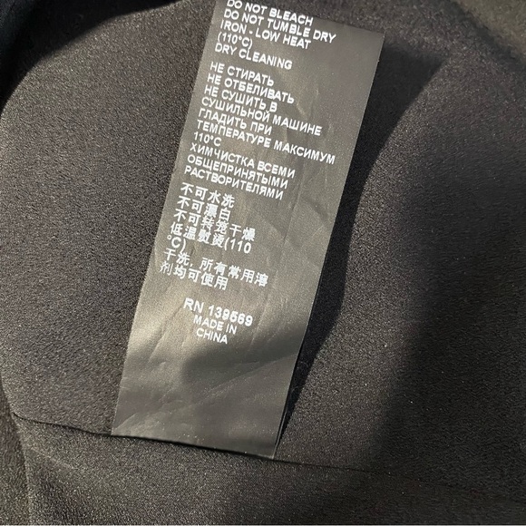 The Kooples Black and Red Sweetheart Neckline Mini Party Dress Size Small - Picture 8 of 11